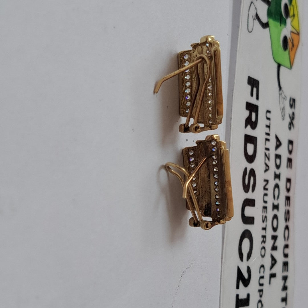 ARETES PAR ORO 10 K 5.2 GRMS (SEMINUEVO)
