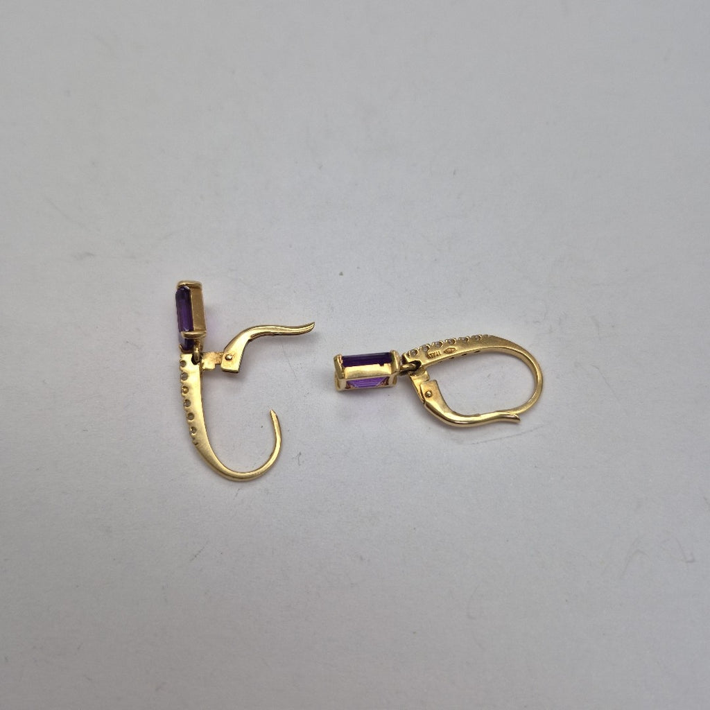 ARETES PAR ORO 14 K 4,30 GRMS (SEMINUEVO)