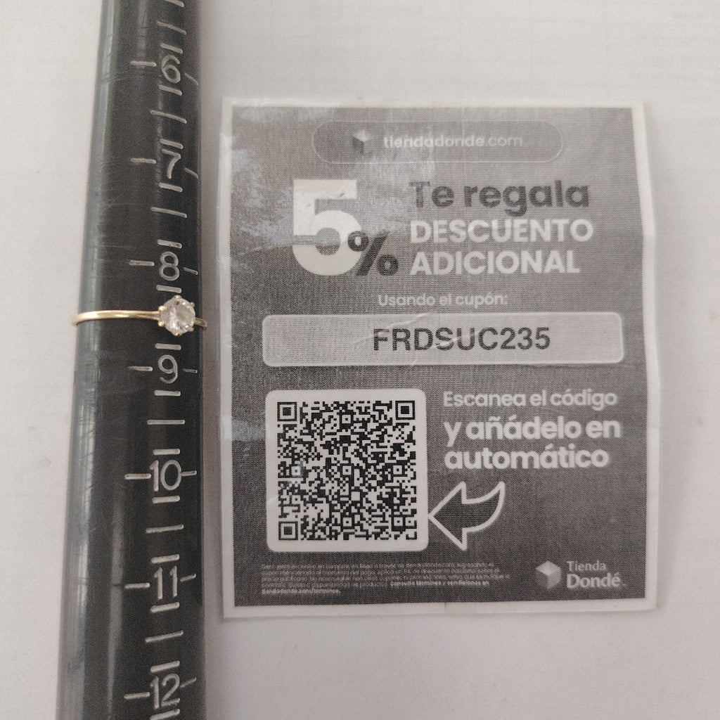 SOLITARIO ORO 10 K 0,80 GRMS (SEMINUEVO)