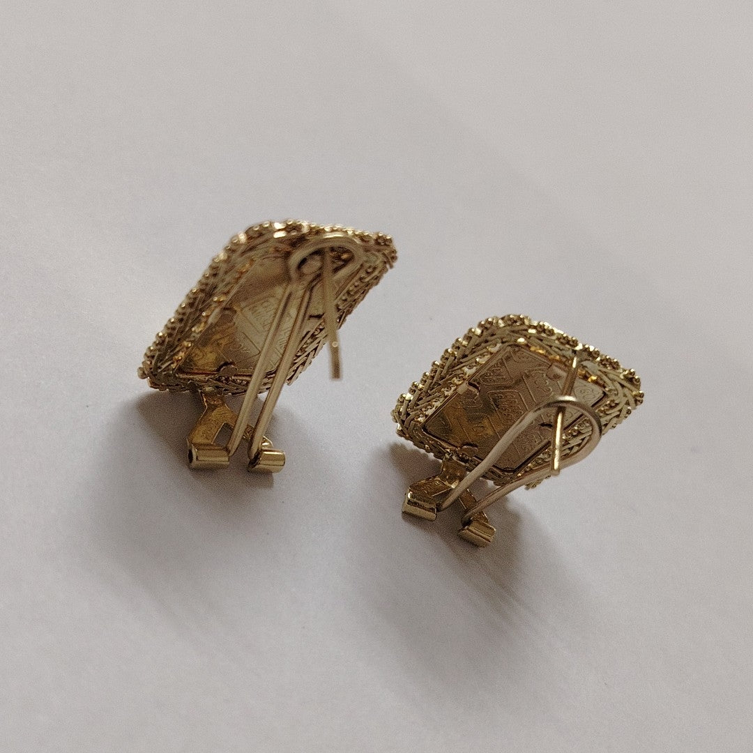 ARETES PAR ORO 10 K 6.6 GRMS (SEMINUEVO)