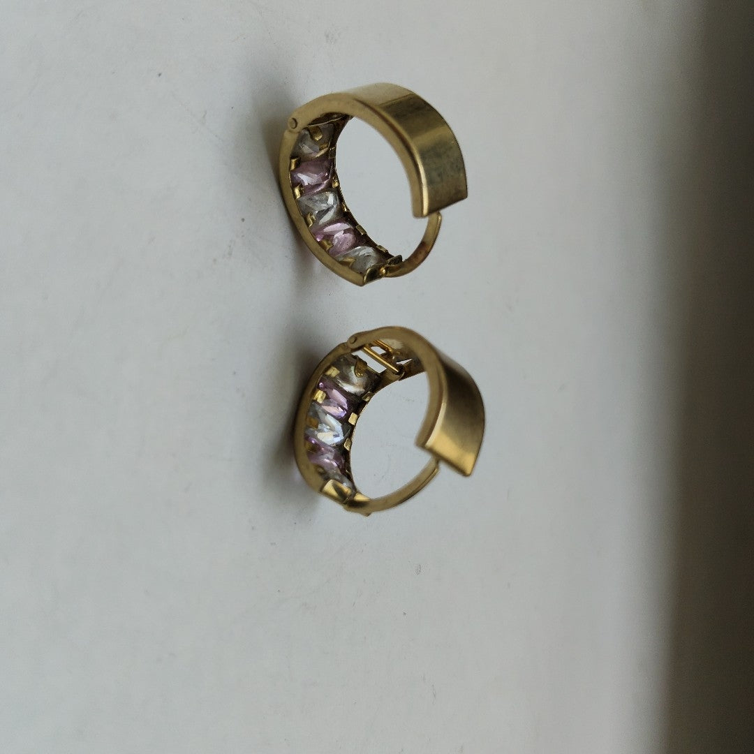ARRACADAS PAR ORO 10 K 2.6 GRMS (SEMINUEVO)