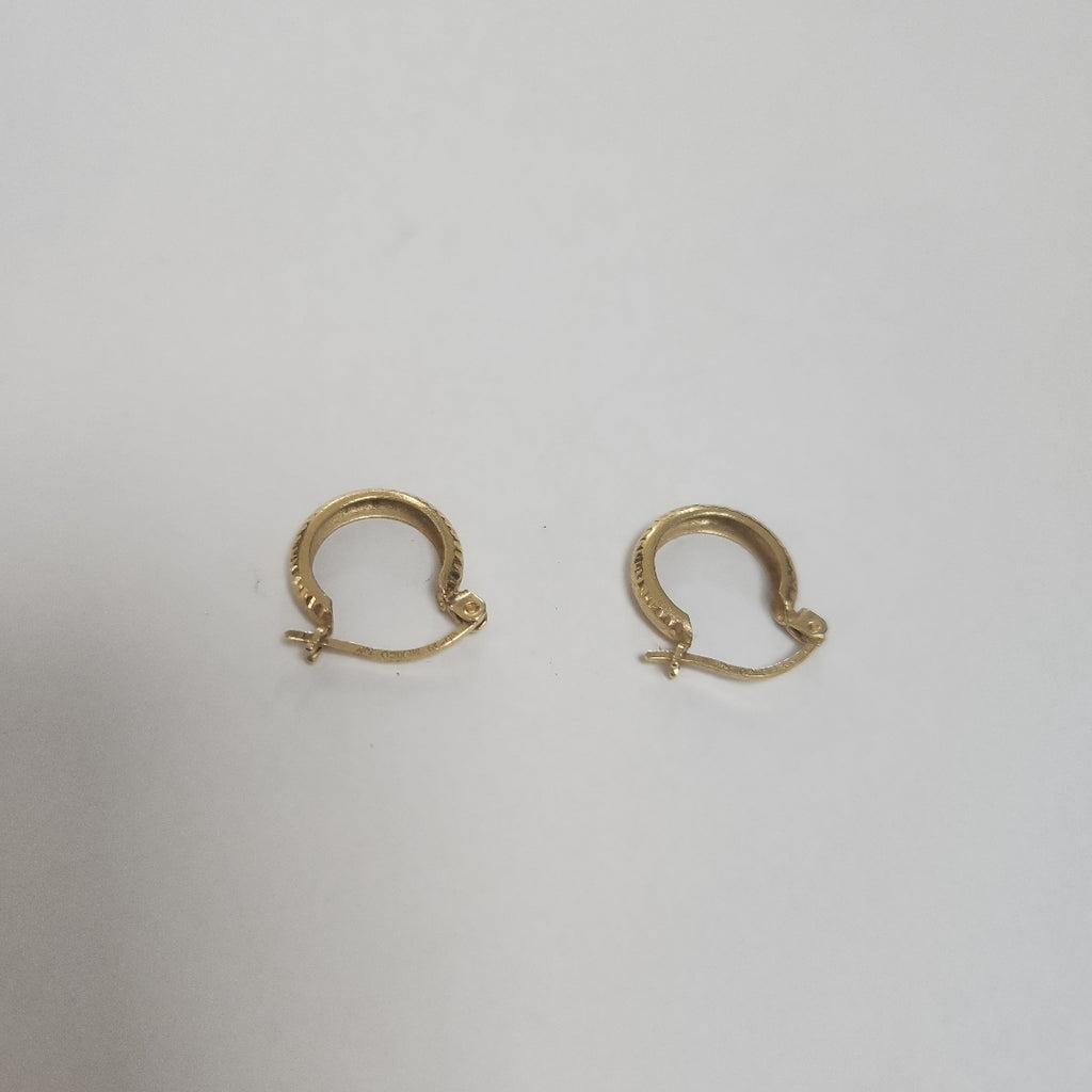 ARRACADAS PAR ORO 14 K 1.2 GRMS (SEMINUEVO)