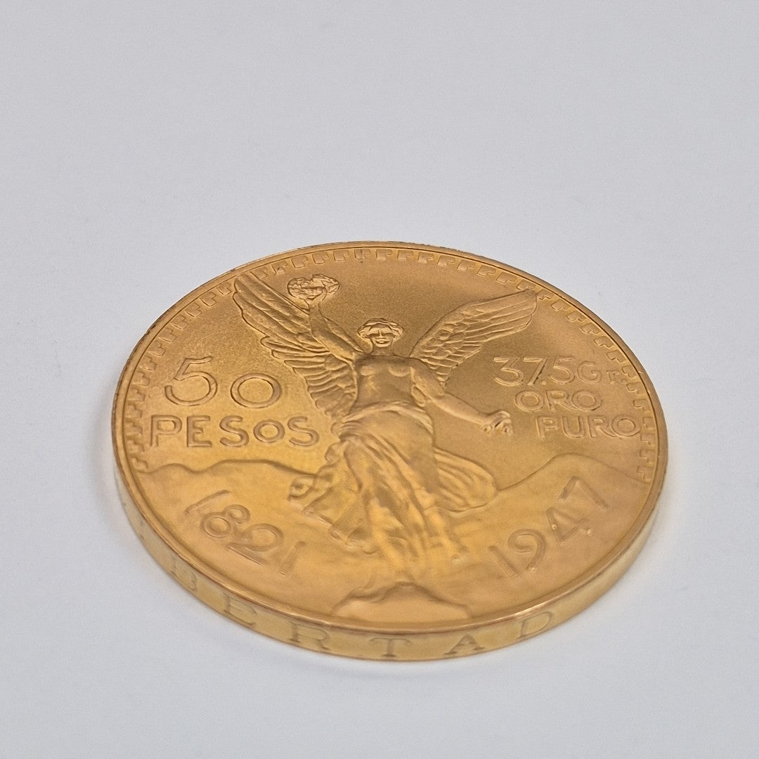 K1 41.6 GRMS 21 K IDENTIFICACIÓN MONEDA NOMINATIVA MONEDAS PESOS 50 PESOS (SEMINUEVO)