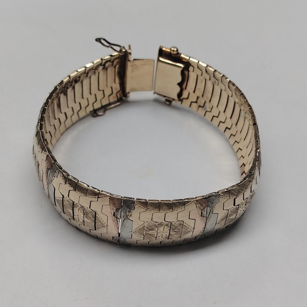 PULSERA RIGIDA ORO 10 K 45.5 GRMS (SEMINUEVO)