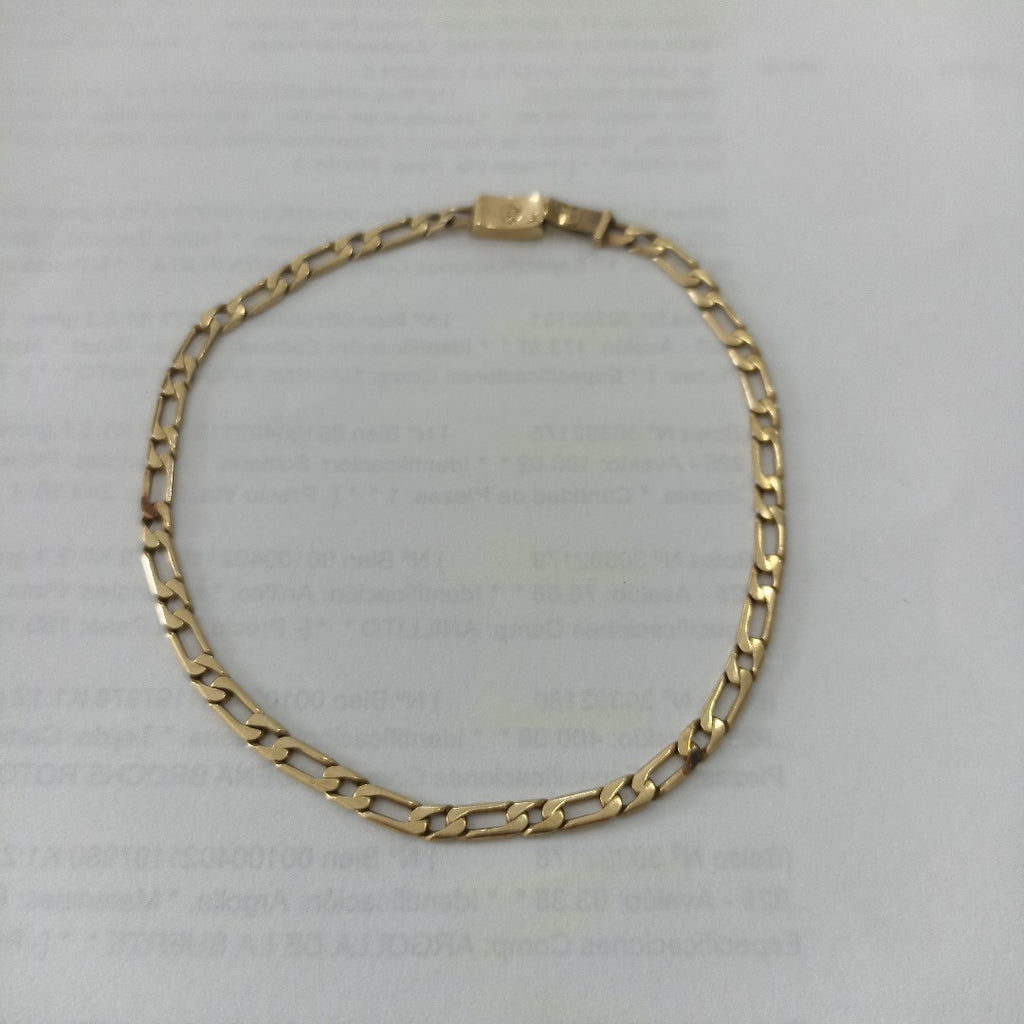 PULSERA ORO 14 K 5.8 GRMS (SEMINUEVO)