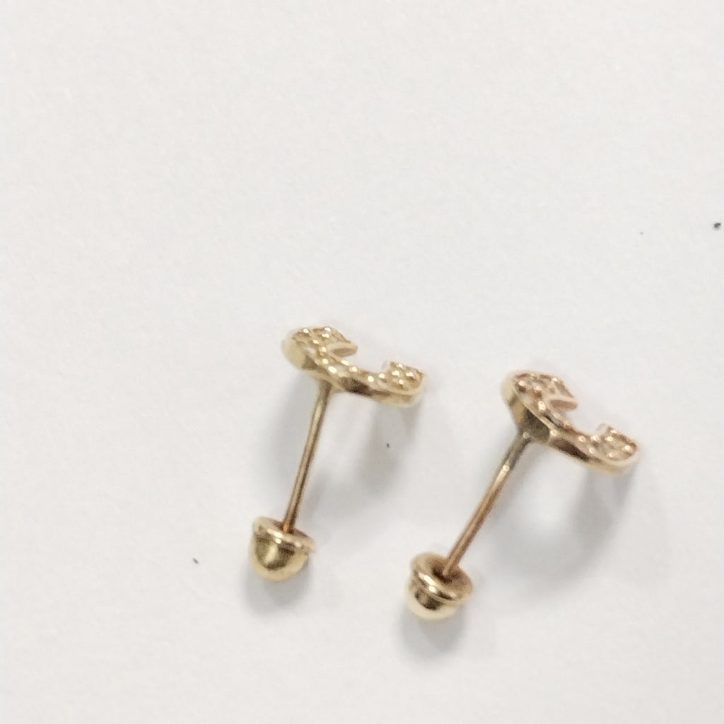 BROQUELES PAR ORO 10 K 0,50 GRMS (SEMINUEVO)