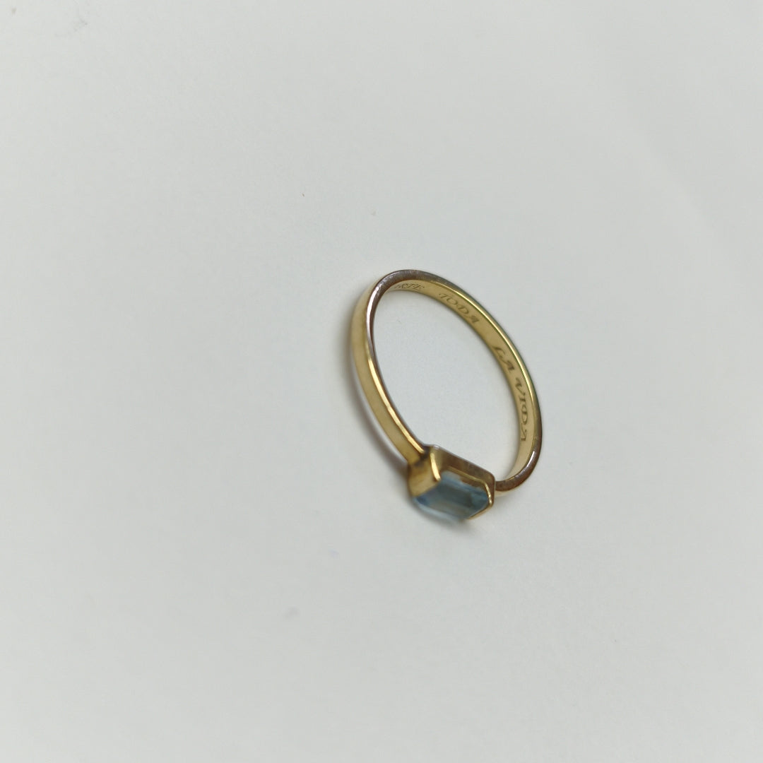 ANILLO ORO 14 K 1,40 GRMS (SEMINUEVO)