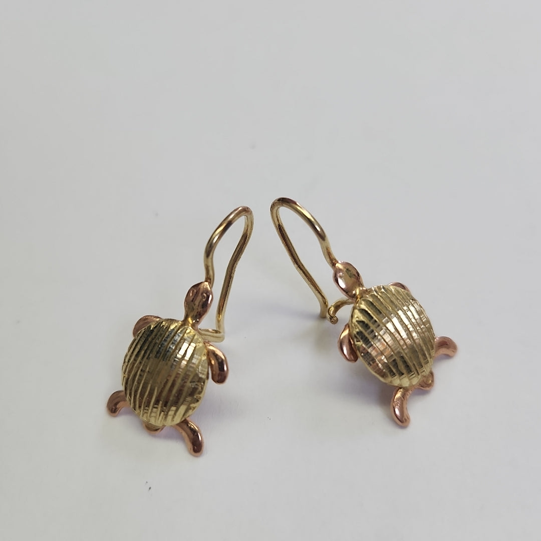 ARETES PAR ORO 10 K 1.6 GRMS (SEMINUEVO)