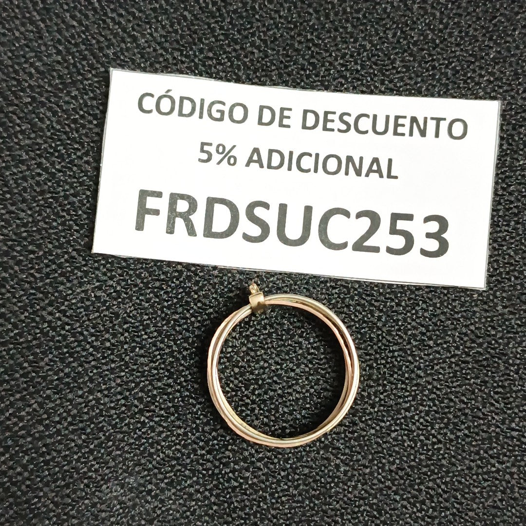 ANILLITO ORO 8 K 2.5 GRMS (SEMINUEVO)