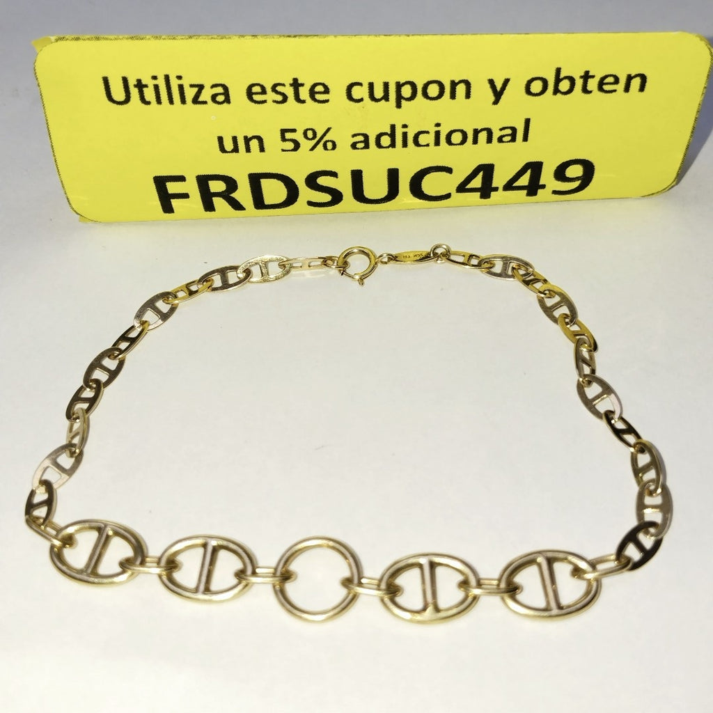 PULSERA ORO 14 K 3.1 GRMS (SEMINUEVO)