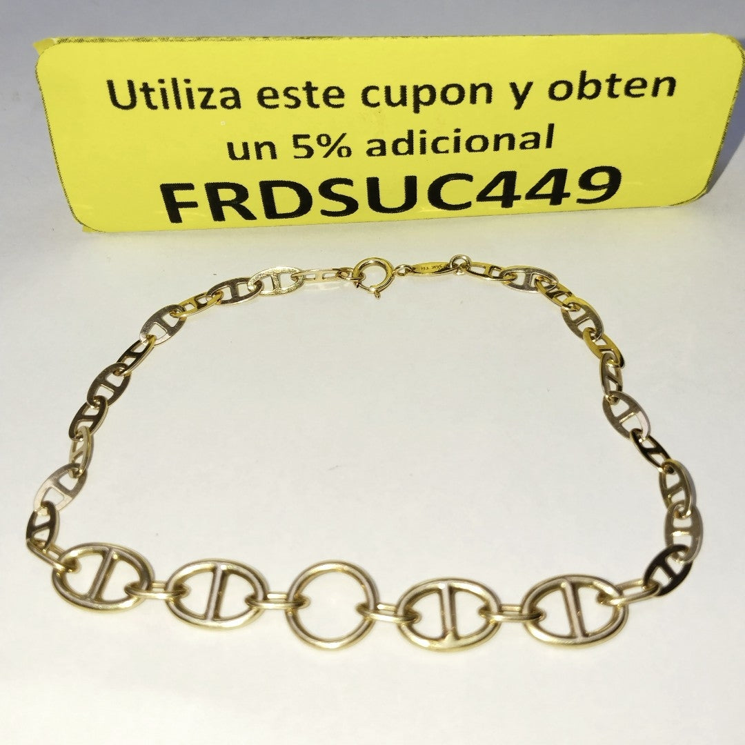 PULSERA ORO 14 K 3.1 GRMS (SEMINUEVO)