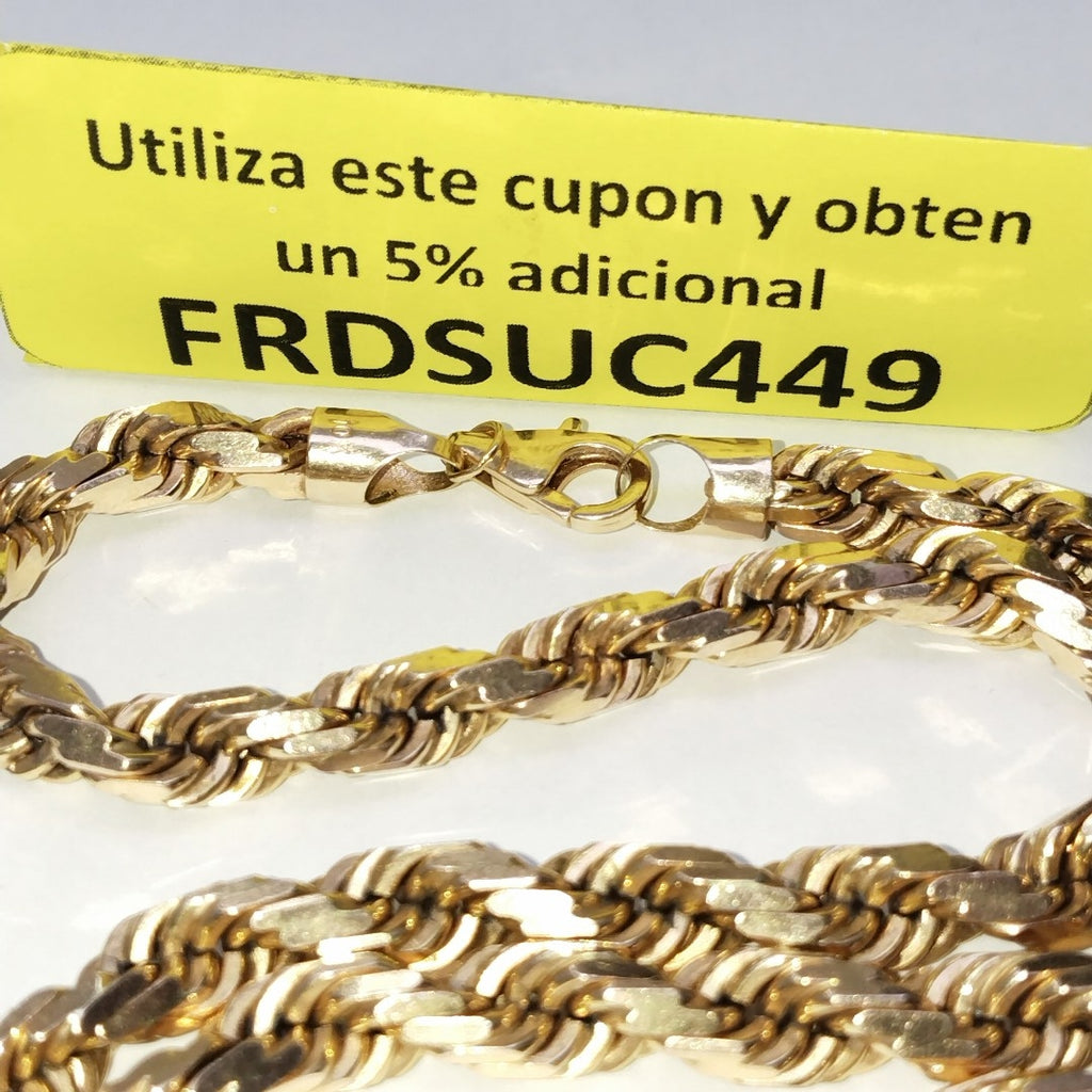 CADENA ORO 10 K 107.4 GRMS (SEMINUEVO)