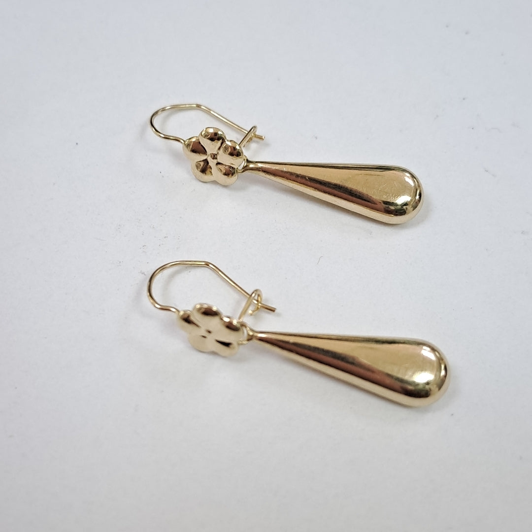 ARETES PAR ORO 10 K 1.2 GRMS (SEMINUEVO)
