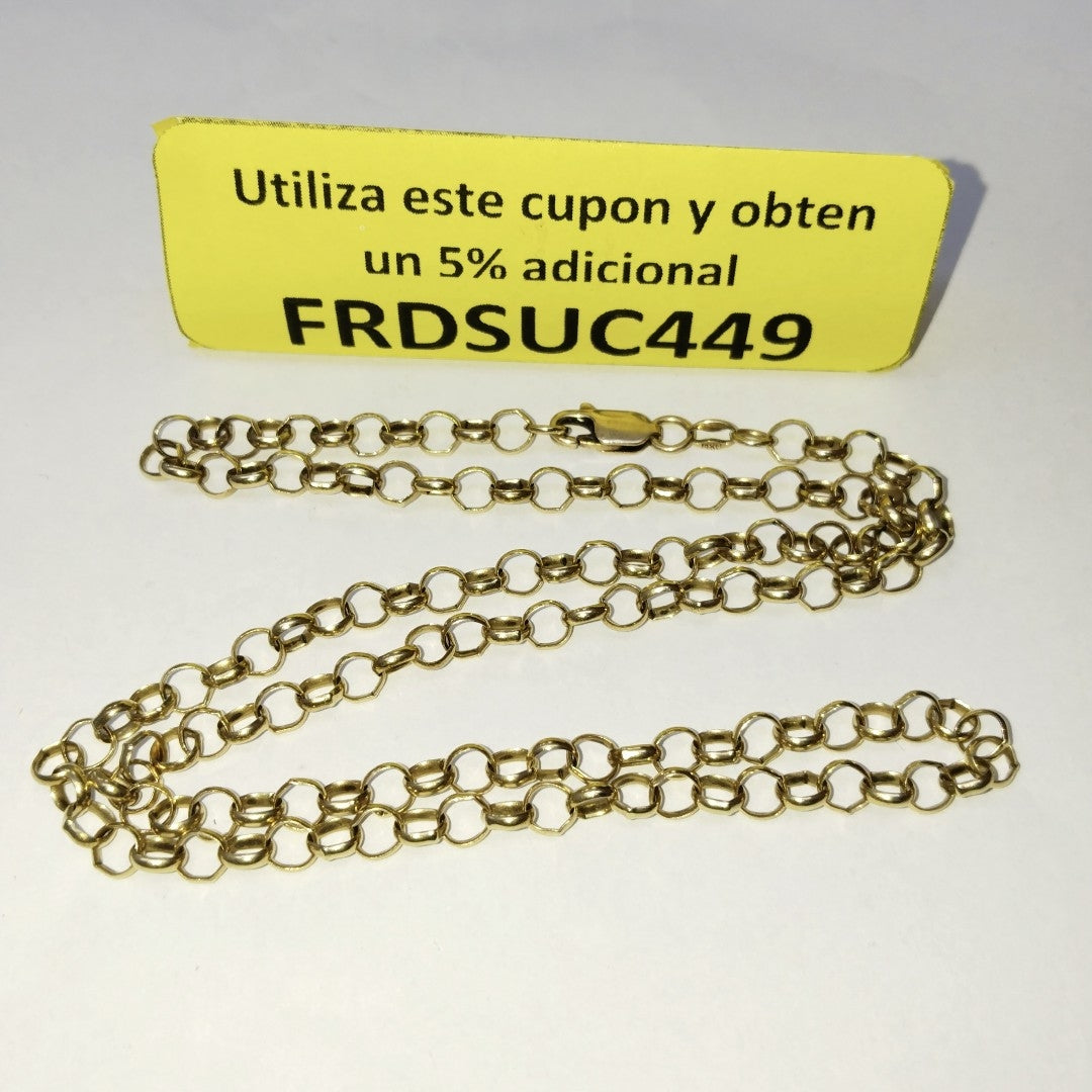 CADENA ORO 8 K 12.9 GRMS (SEMINUEVO)