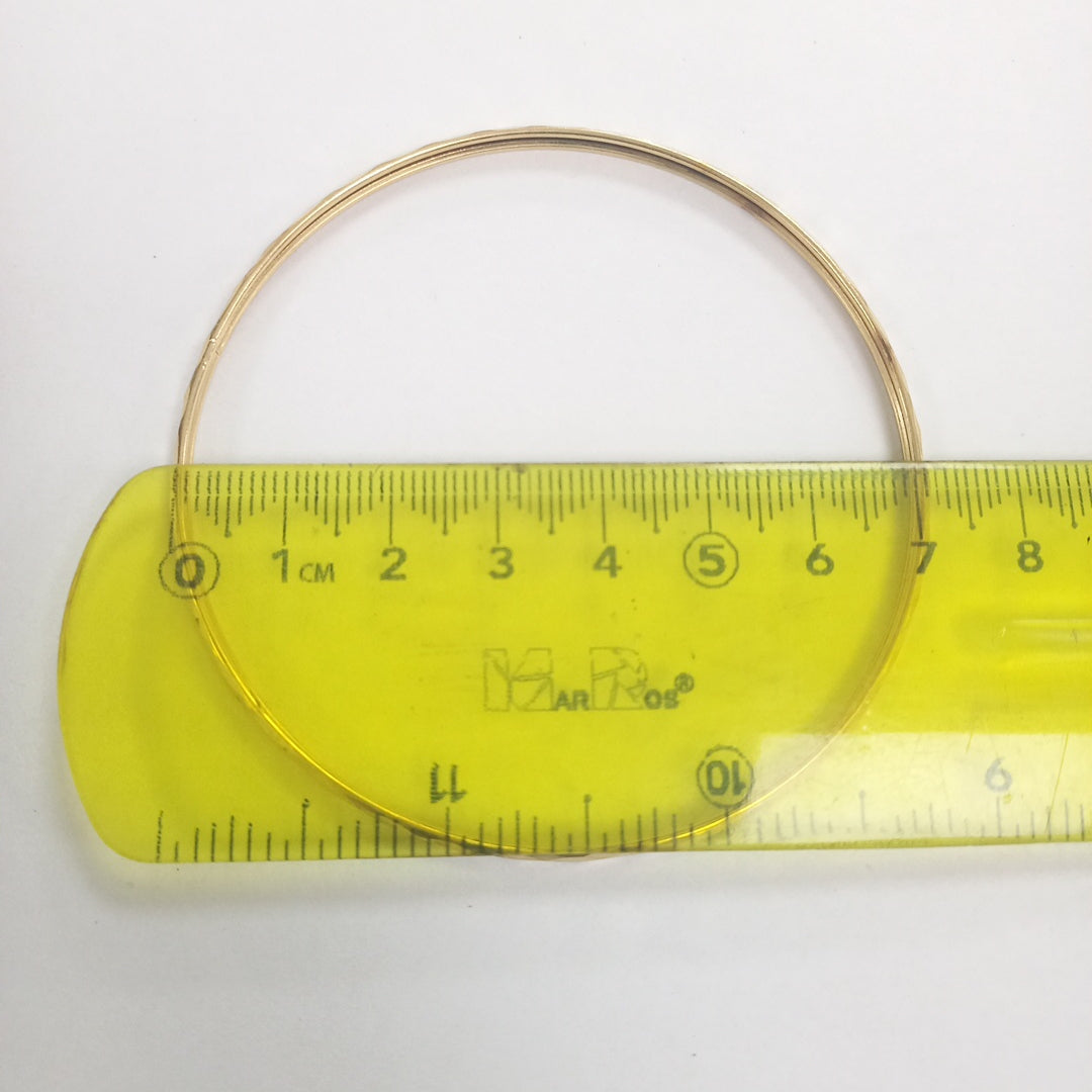 PULSERA RIGIDA ORO 10 K 4.2 GRMS (SEMINUEVO)