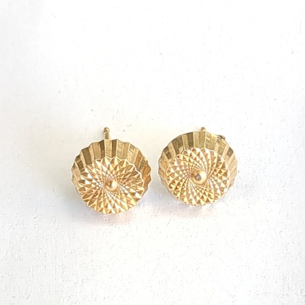 ARETES PAR ORO 18 K 2,90 GRMS (SEMINUEVO)