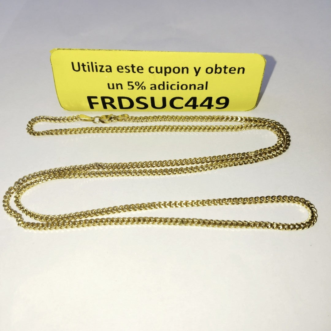 CADENA ORO 10 K 5.7 GRMS (SEMINUEVO)