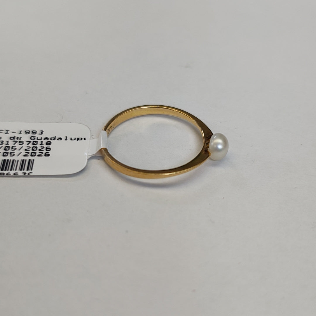 ANILLO ORO 14 K 1.3 GRMS (SEMINUEVO)