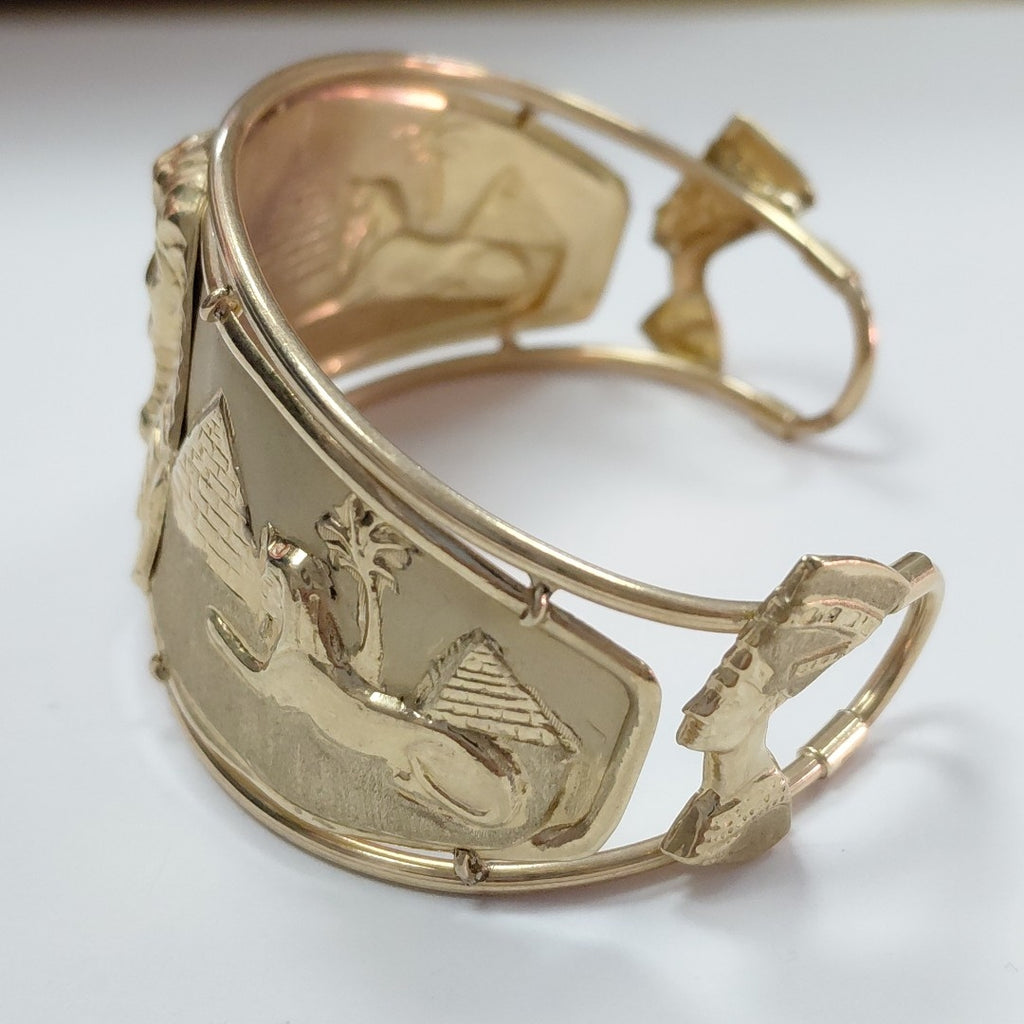 PULSERA RIGIDA ORO 10 K 16,40 GRMS (SEMINUEVO)