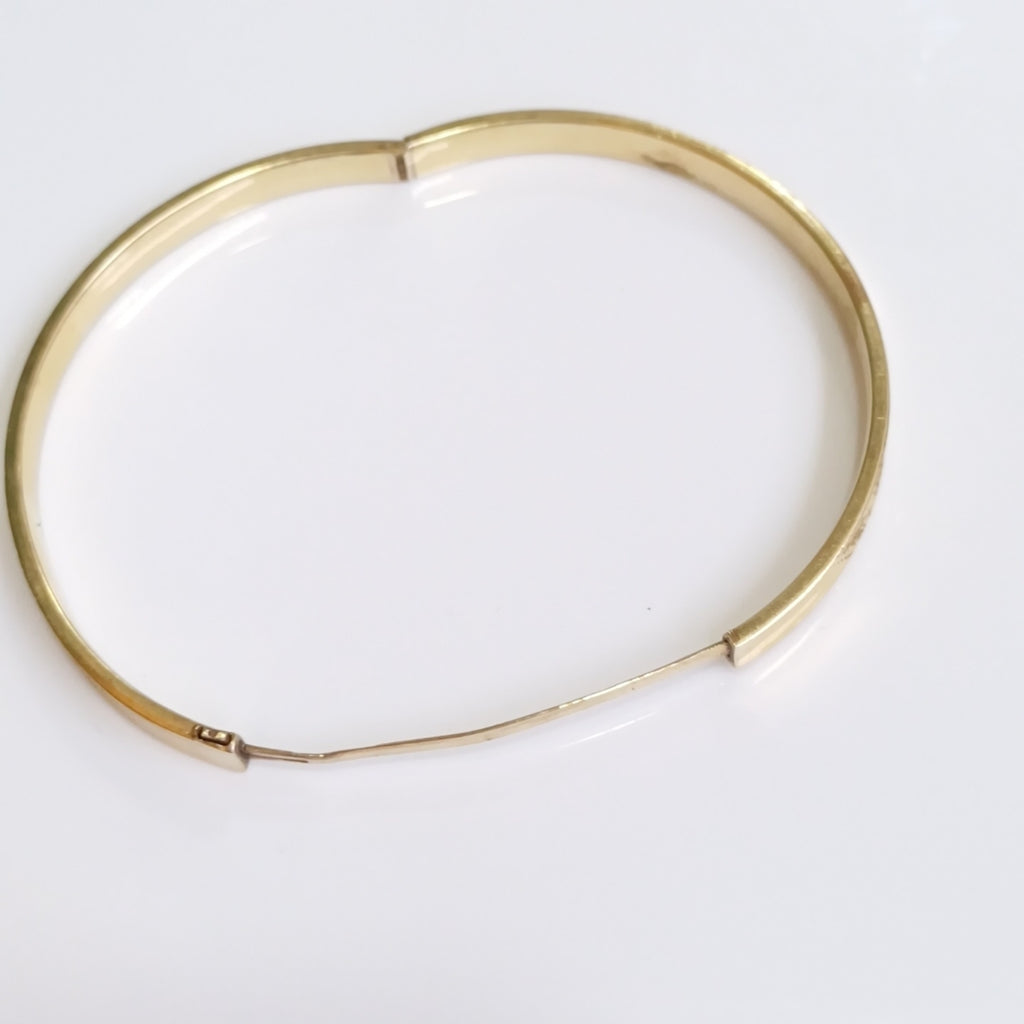 PULSERA RIGIDA ORO 14 K 5,80 GRMS (SEMINUEVO)