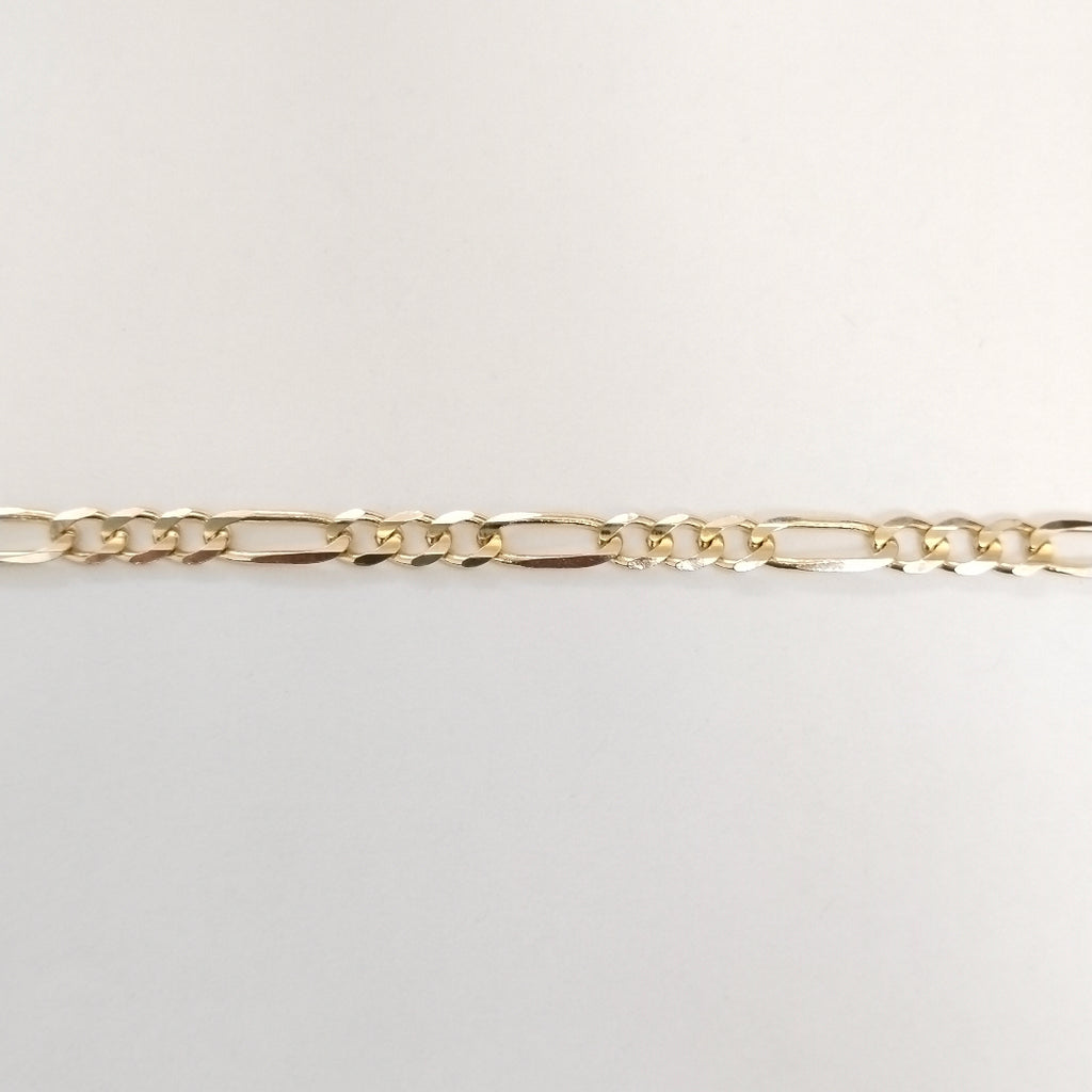 PULSERAS TEJIDO 3X1 ORO 14K 18 CM 4.2 GR (NUEVO)