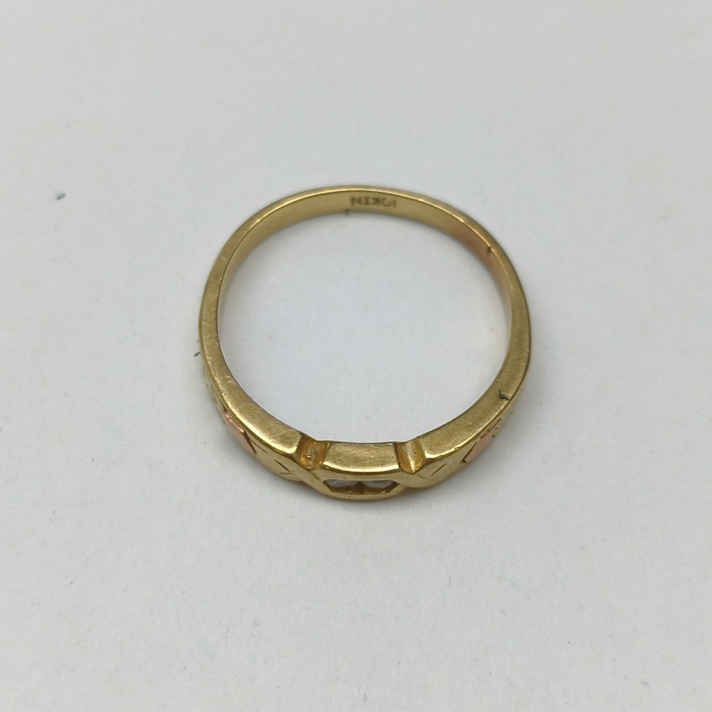 ANILLO ORO 10 K 2.6 GRMS (SEMINUEVO)