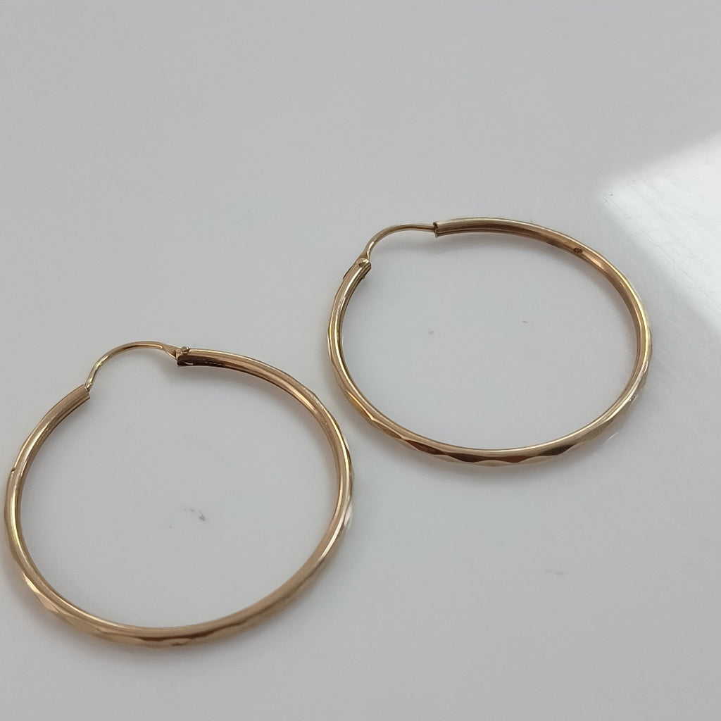 ARRACADAS PAR ORO 10 K 2 GRMS (SEMINUEVO)
