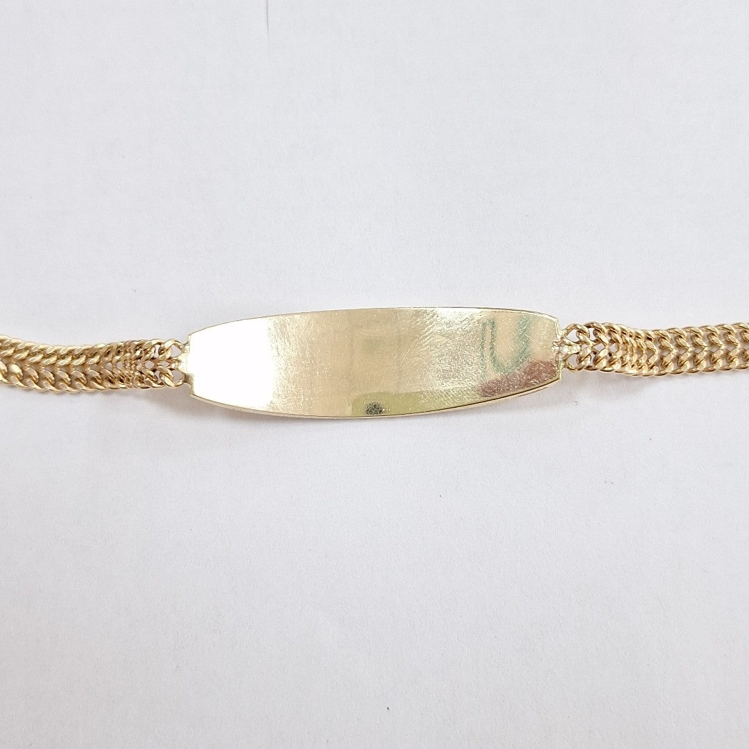 ESCLAVA ORO 10 K 9.3 GRMS (SEMINUEVO)
