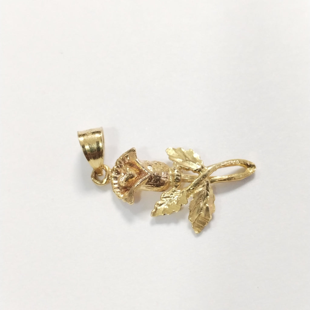 DIJE ORO COMBINADO 14 K 1,00 GRMS (SEMINUEVO)