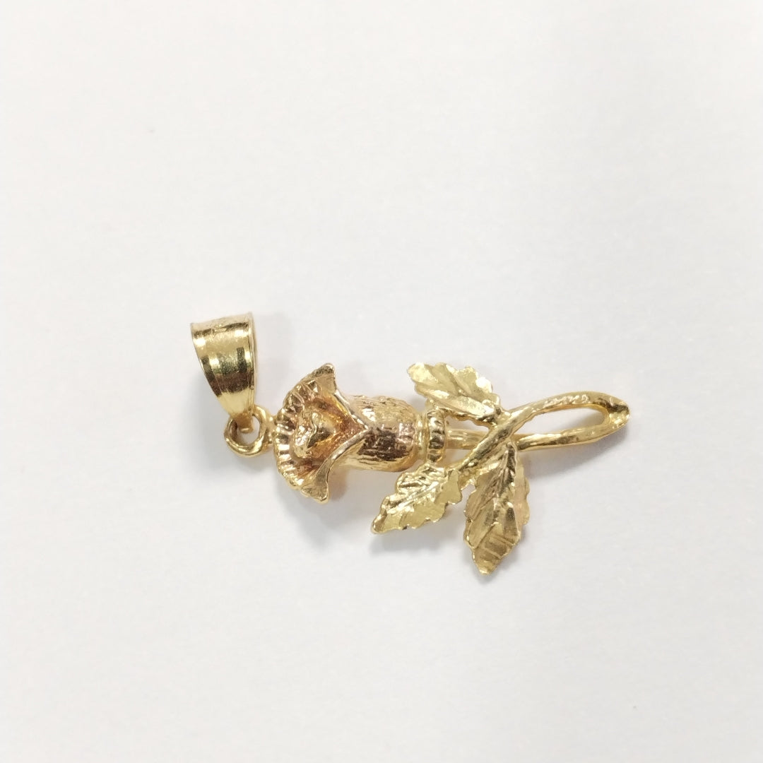 DIJE ORO COMBINADO 14 K 1,00 GRMS (SEMINUEVO)