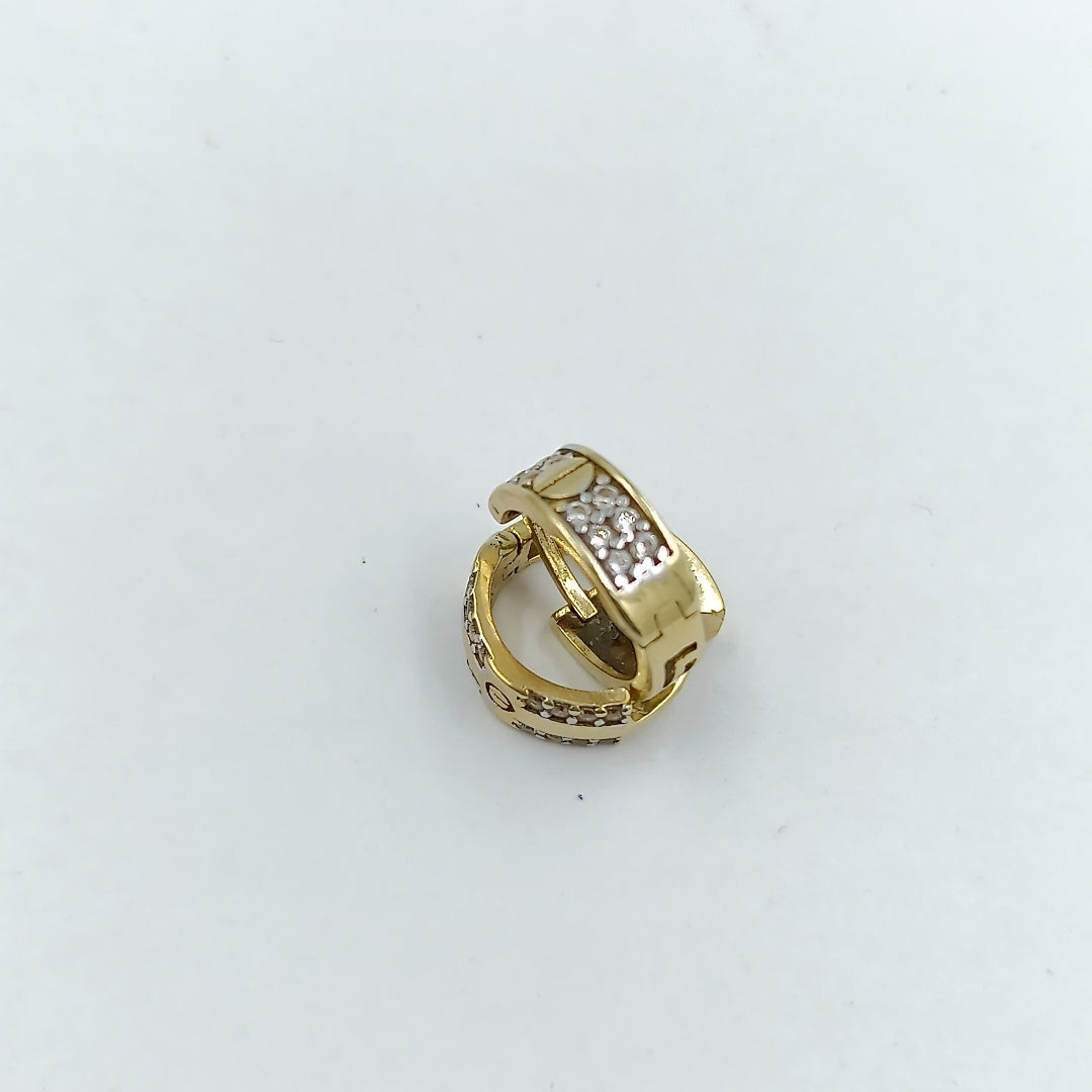 ARRACADAS PAR ORO 14 K 2.3 GRMS (SEMINUEVO)