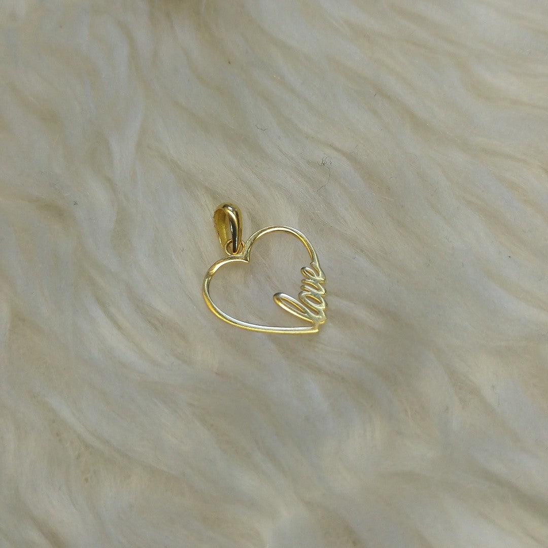 DIJES CORAZON ORO 10K 0.8 GR (NUEVO)