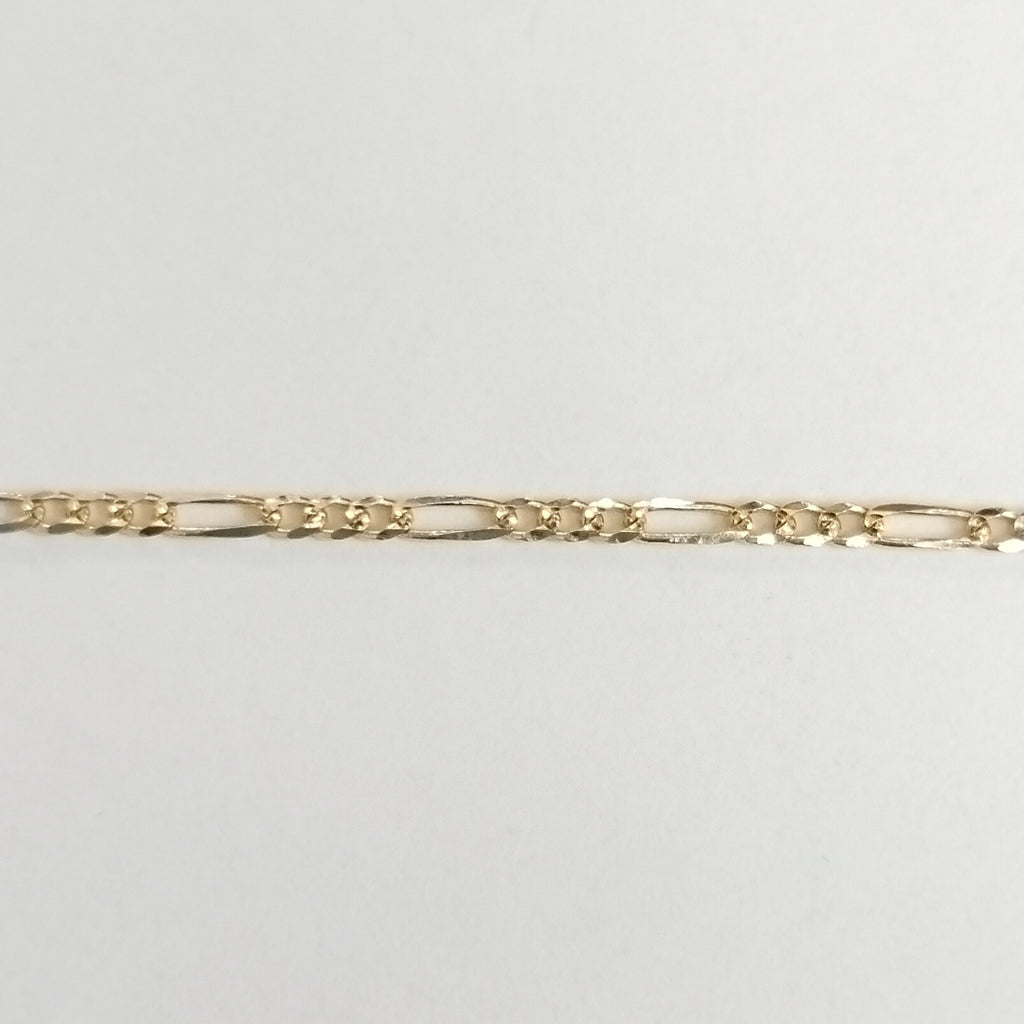 CADENAS 3X1 ORO 14K 55 CM 3.9 GR (NUEVO)