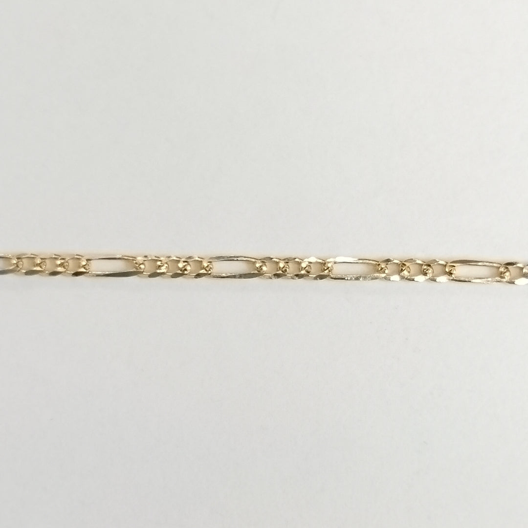 CADENAS 3X1 ORO 14K 55 CM 3.9 GR (NUEVO)