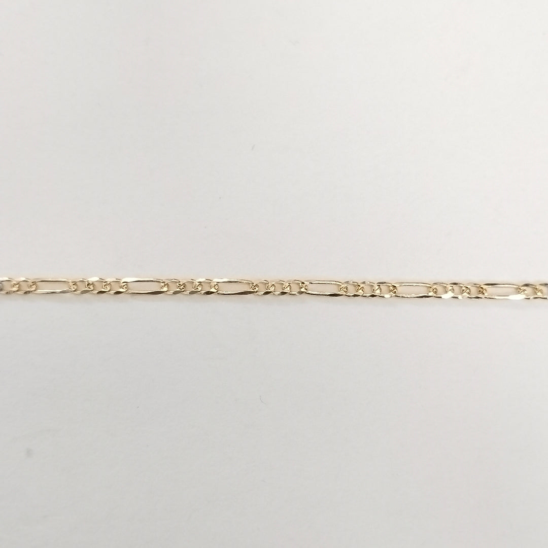 CADENAS 3X1 ORO 14K 55 CM 3.8 GR (NUEVO)