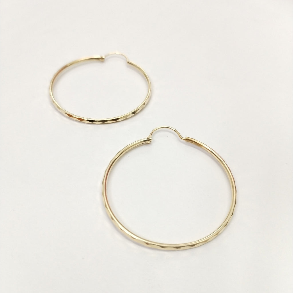 ARRACADAS PAR ORO 14 K 2.6 GRMS (SEMINUEVO)