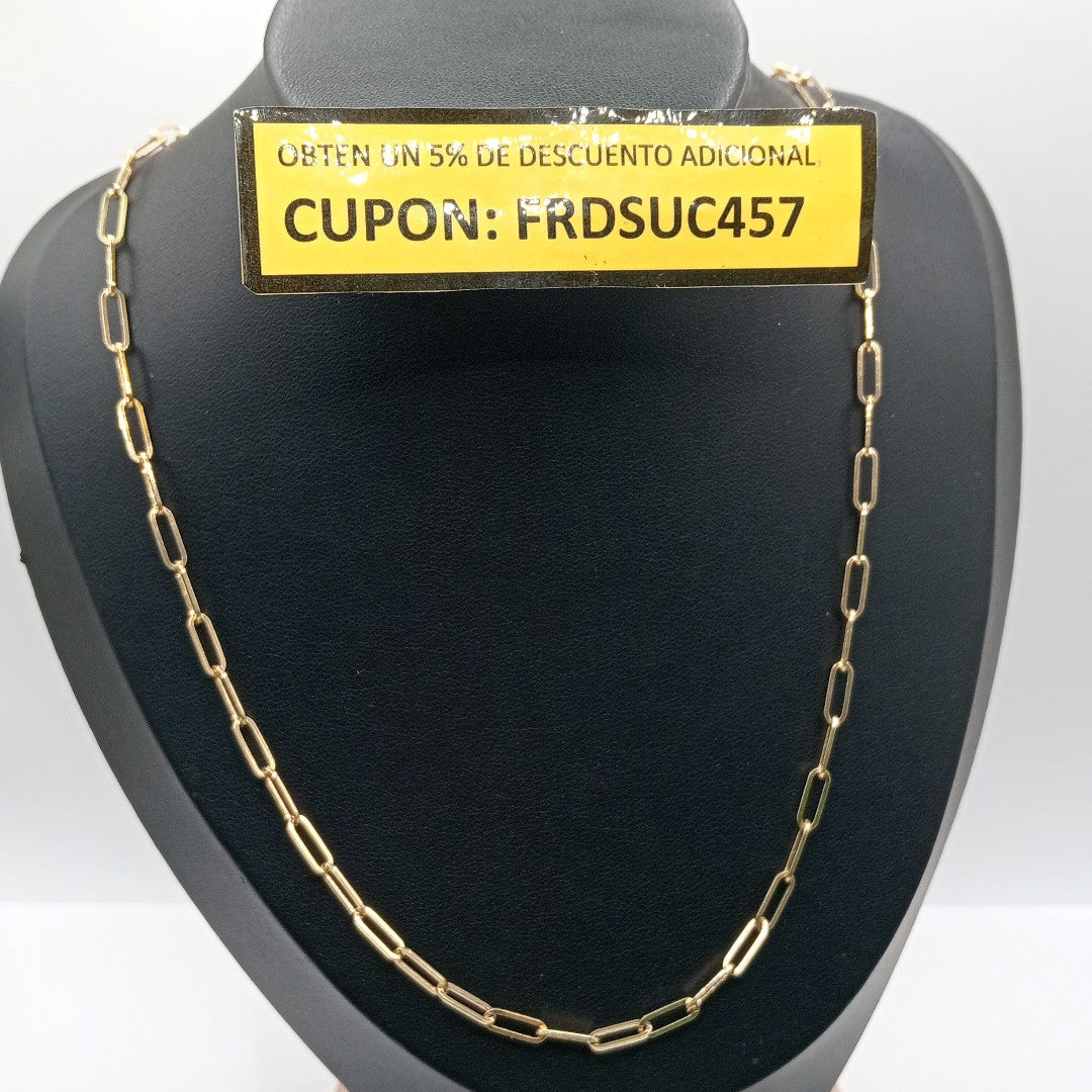 CADENA ORO 14 K 9.7 GRMS (SEMINUEVO)
