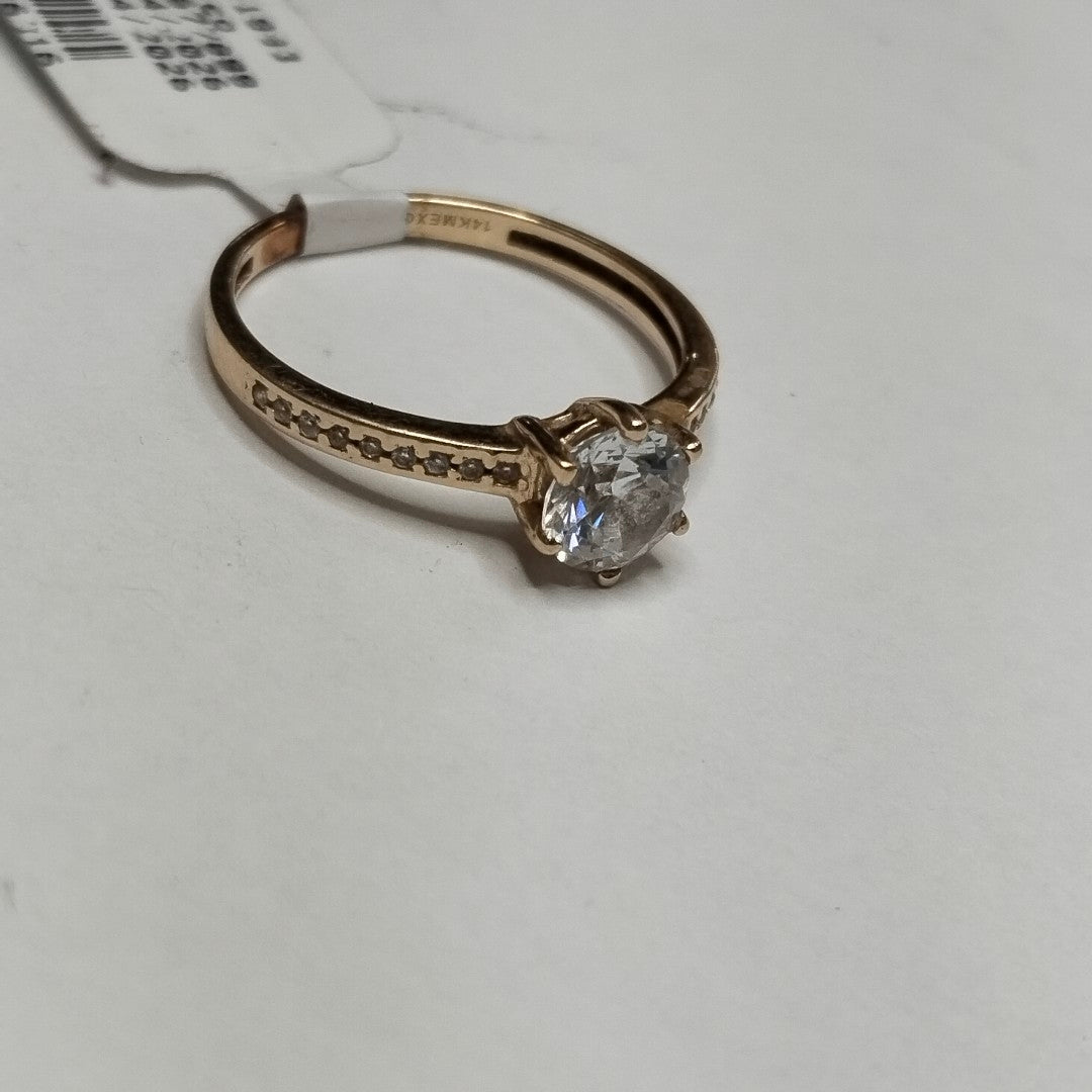 ANILLO ORO 14 K 2 GRMS (SEMINUEVO)