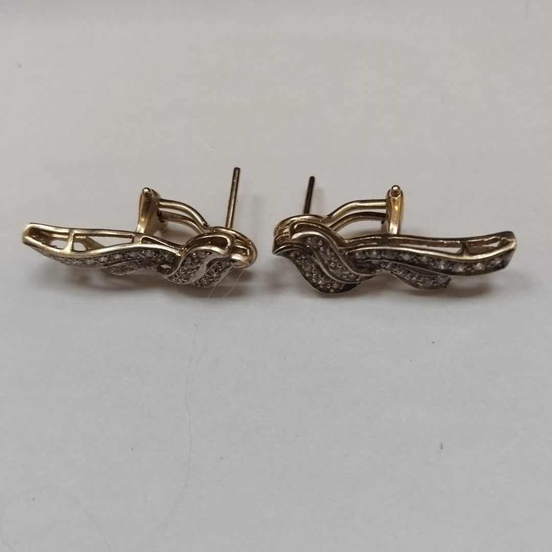 ARETES PAR ORO 14 K 5.8 GRMS (SEMINUEVO)