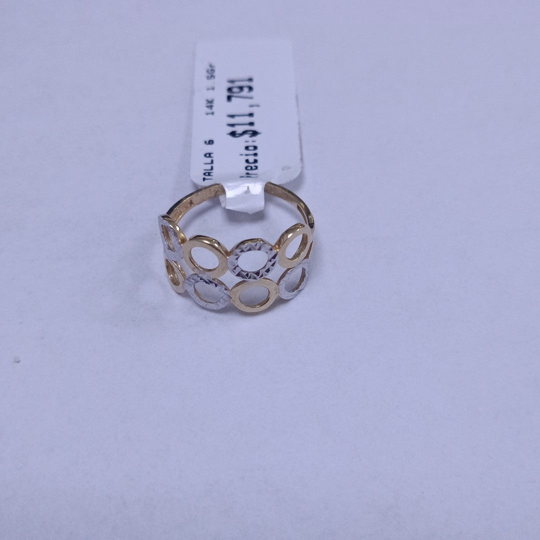 ANILLOS DAMA ORO 14K 1.5 (NUEVO)