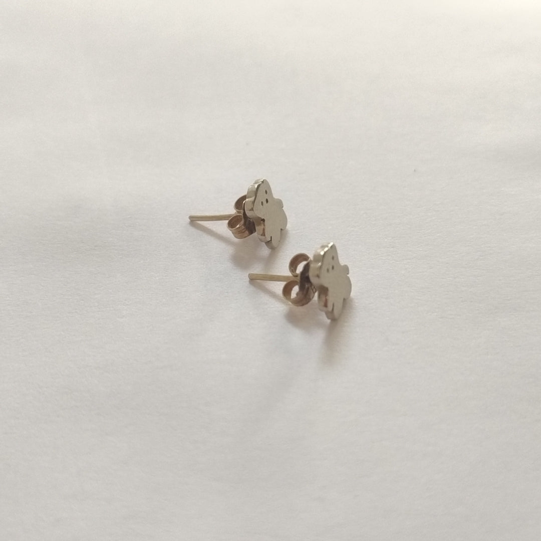 BROQUELES PAR ORO 14 K 1,50 GRMS (SEMINUEVO)