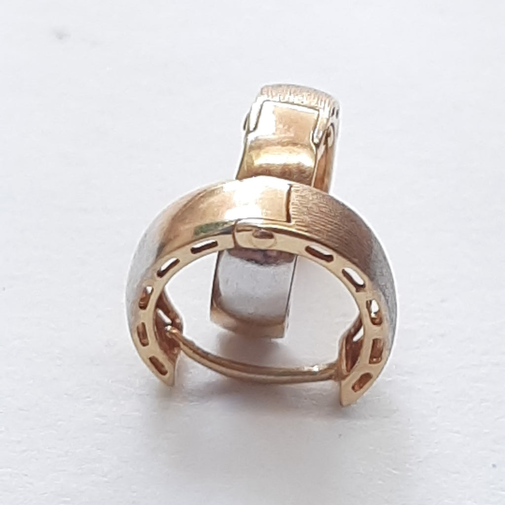 ARRACADAS PAR ORO 14 K 1,60 GRMS (SEMINUEVO)
