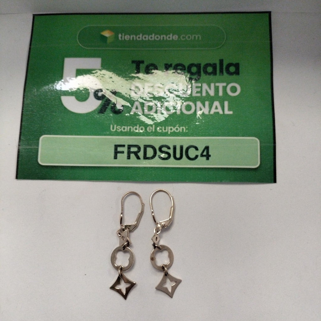 ARETES PAR ORO 14 K 3.1 GRMS (SEMINUEVO)