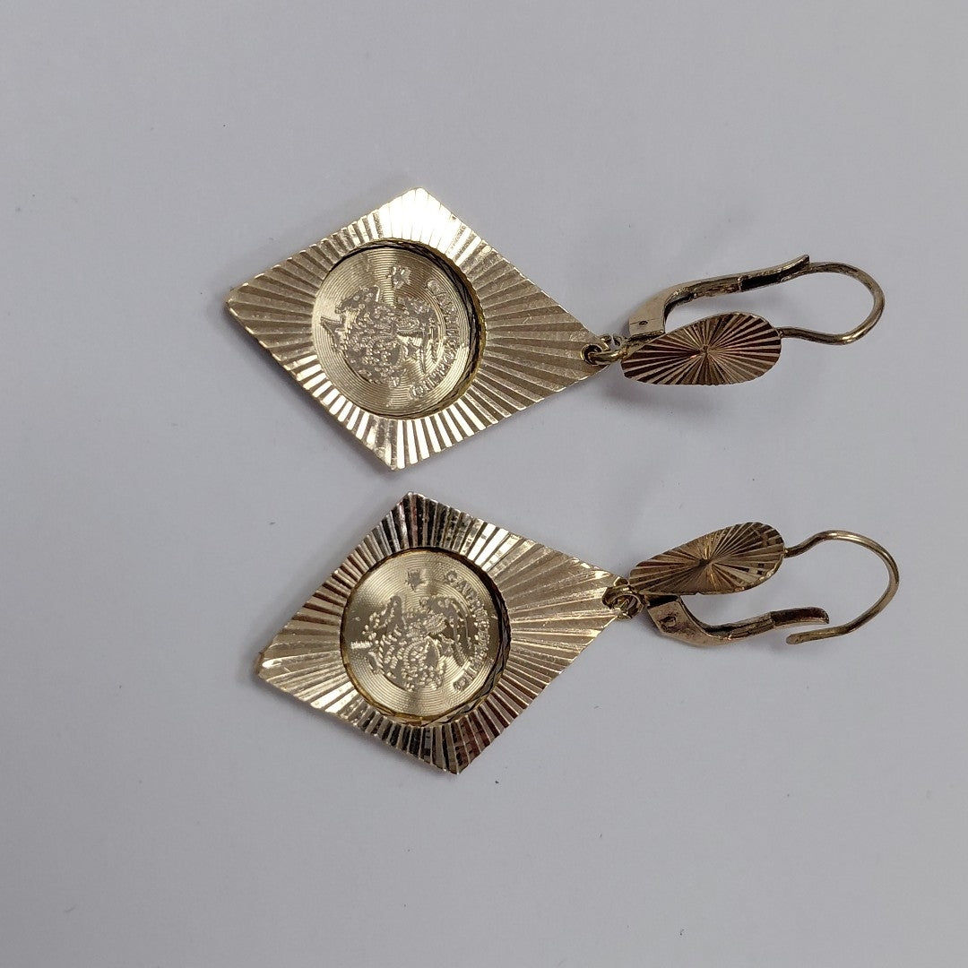 ARETES PAR ORO 10 K 3,20 GRMS (SEMINUEVO)