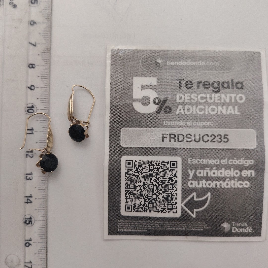 ARETES PAR ORO 10 K 2 GRMS (SEMINUEVO)