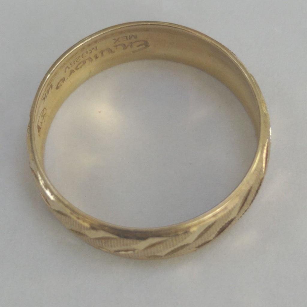 ANILLITO ORO 14 K 1.9 GRMS (SEMINUEVO)