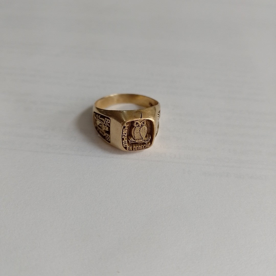 ANILLO ORO 14 K 7.9 GRMS (SEMINUEVO)