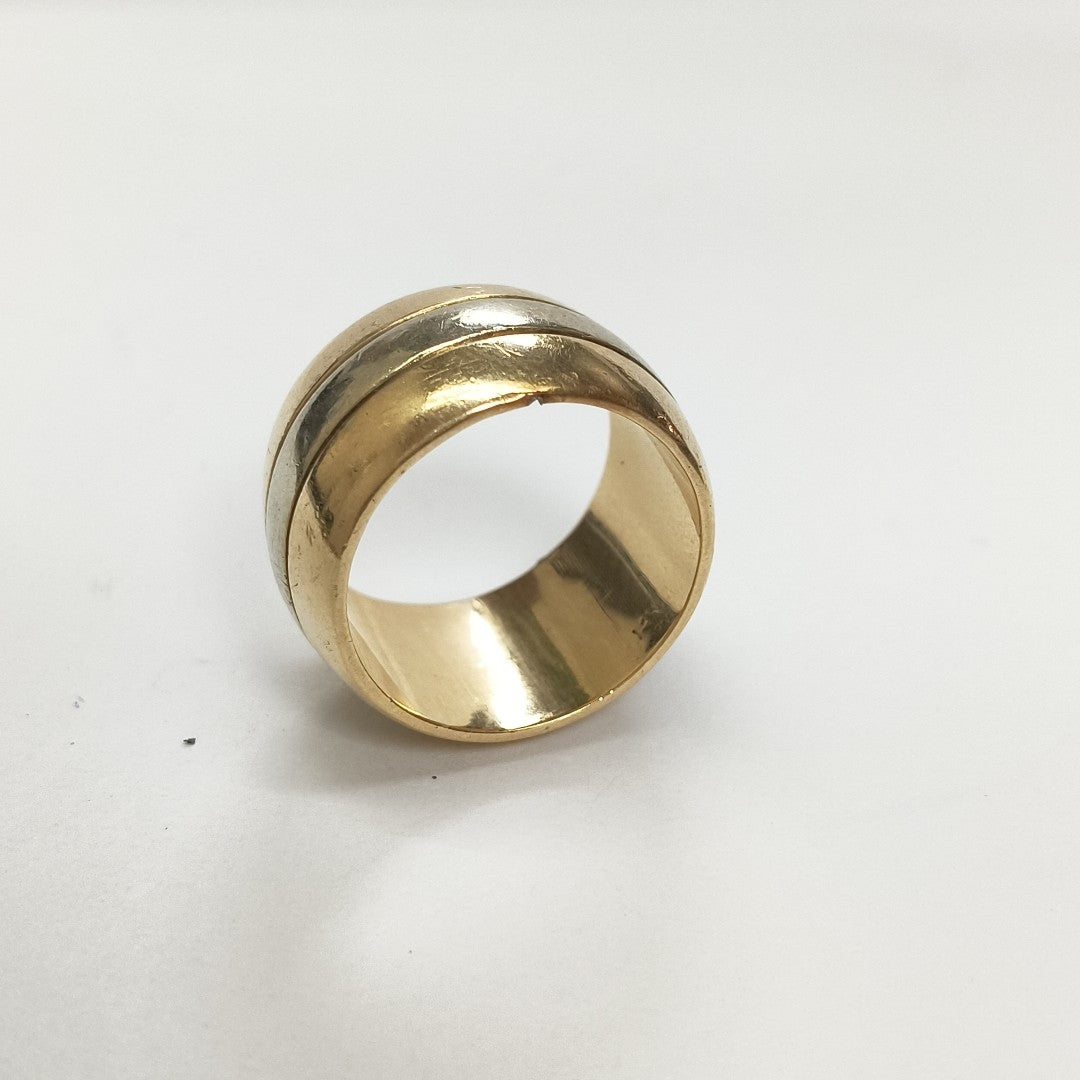 ARGOLLA ORO, ORO BLANCO 10 K 6.1 GRMS (SEMINUEVO)