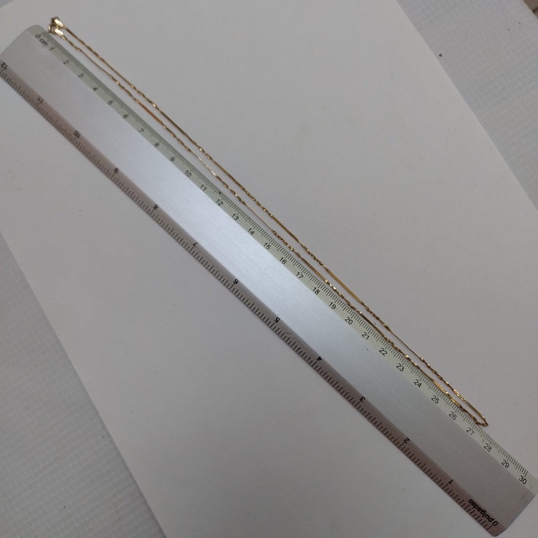 CADENA ORO 10 K 2,30 GRMS (SEMINUEVO)