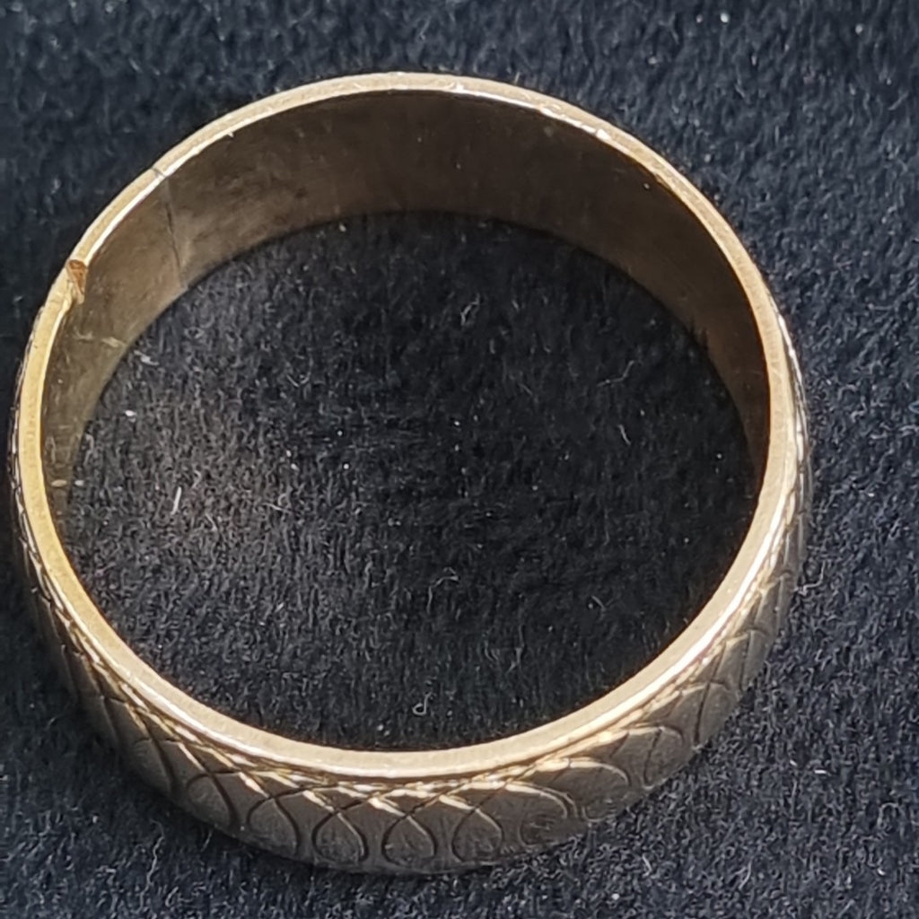 ARGOLLA ORO 14 K 7.6 GRMS (SEMINUEVO)